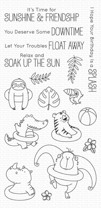 My Favorite Things clear stamps - set van 17 - BB Sunshine & Friendship