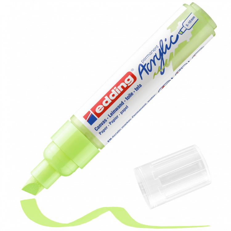 Edding 5000 Acrylmarker breed 5-10mm  - 917 Pastelgroen