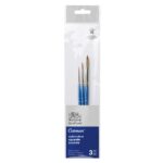 Winsor & Newton Cotman Aquarelpenselen - set van 3 rond