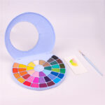 HIMI Solid Watercolor Aquarelverf - set van 38 kleuren + penseel - Blue