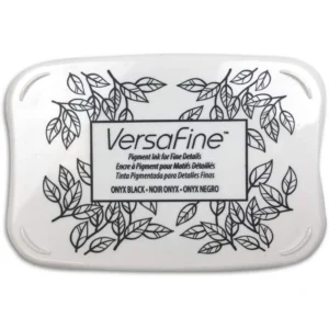 Tsukineko VersaFine inktpad 9,7 x 6,3 cm - watervaste inkt - Zwart