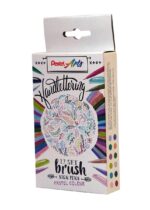Brushpen Pentel Brush Sign Pen SES15C - set van 12 kleuren - Pastel - Afbeelding 7