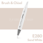 Ohuhu Alcohol based Art marker Brush & chisel - E280 Sand White