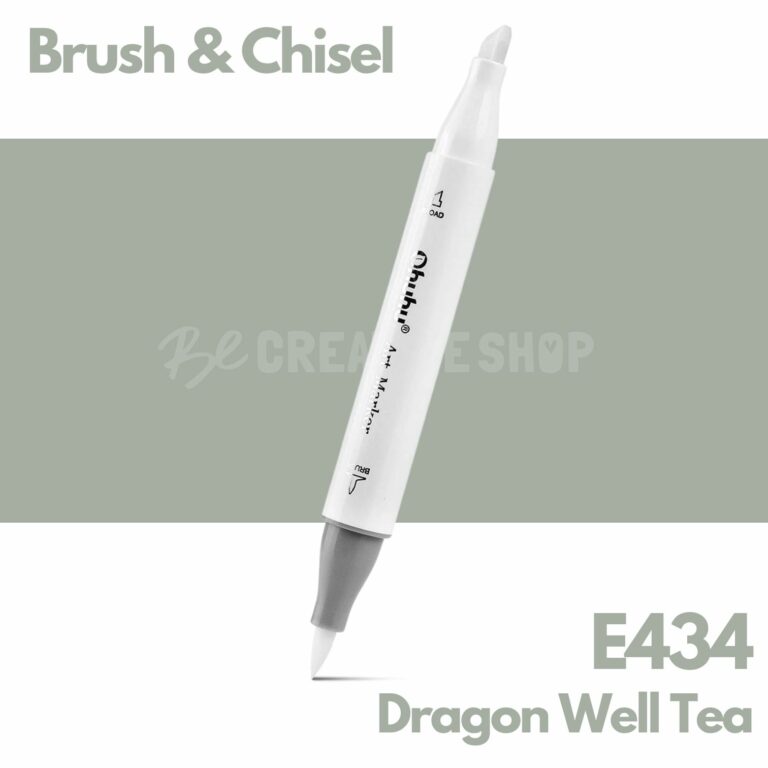 Ohuhu Alcohol based Art marker Brush & chisel - E434 Dragon Well Tea