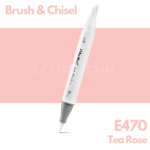 Ohuhu Alcohol based Art marker Brush & chisel - E470 Tea Rose