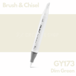 Ohuhu Alcohol based Art marker Brush & chisel - GY173 Dim Green