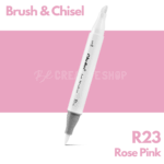 Ohuhu Alcohol based Art marker Brush & chisel - R23 Rose Pink
