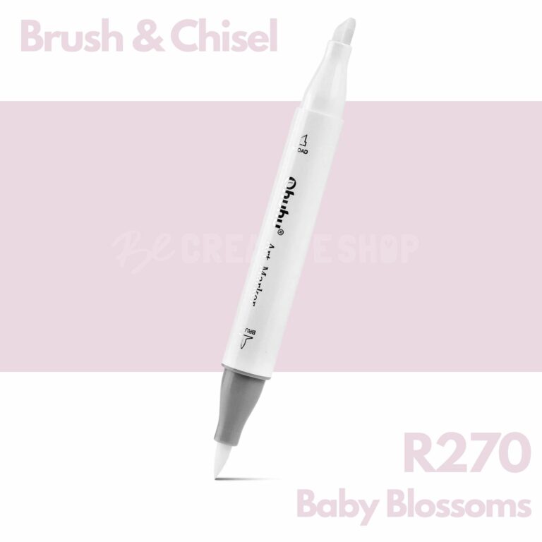 Ohuhu Alcohol based Art marker Brush & chisel - R270 Baby Blossoms