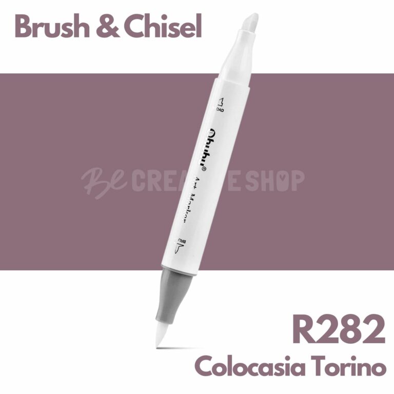 Ohuhu Alcohol based Art marker Brush & chisel - R282 Colocasia Torino