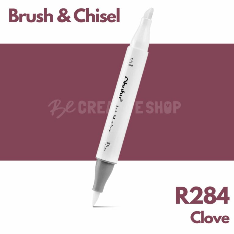 Ohuhu Alcohol based Art marker Brush & chisel - R284 Clove