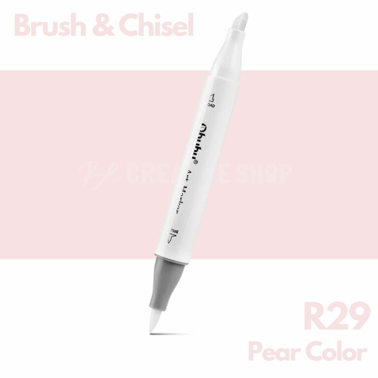 Ohuhu Alcohol based Art marker Brush & chisel - R29 Pear Color