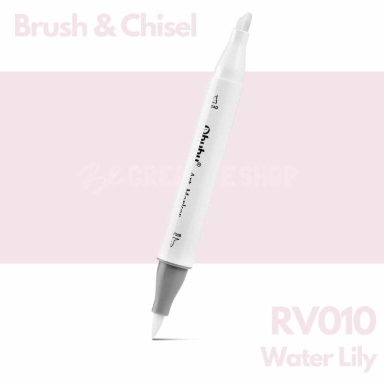 Ohuhu Alcohol based Art marker Brush & chisel - RV010 Water Lily