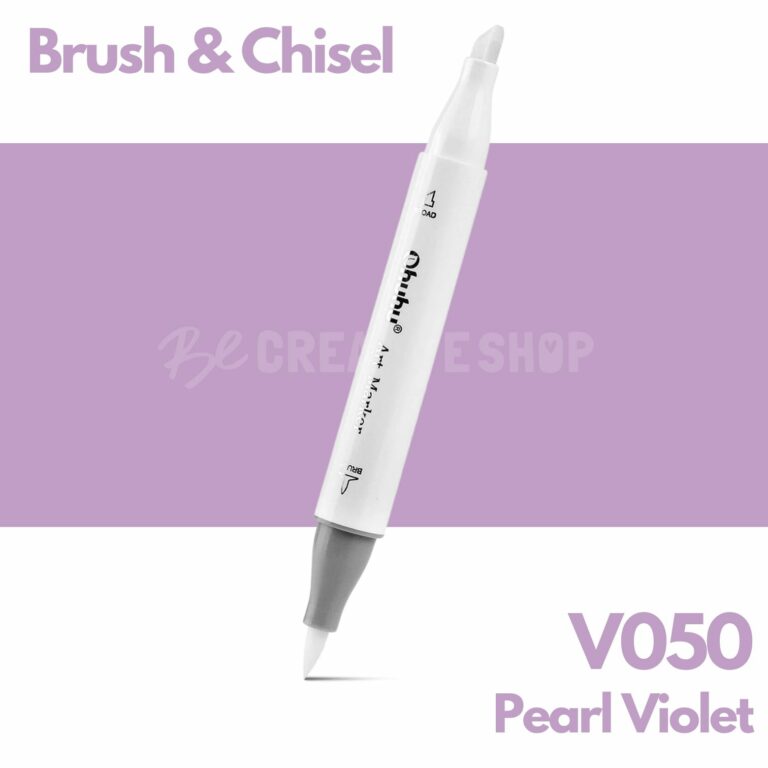 Ohuhu Alcohol based Art marker Brush & chisel - V050 Pearl Violet