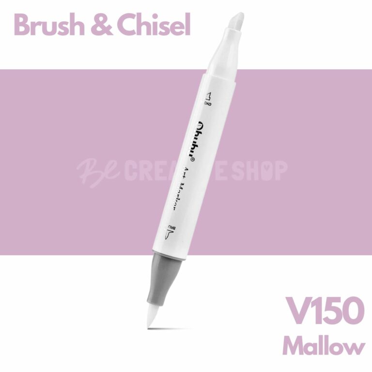 Ohuhu Alcohol based Art marker Brush & chisel - V150 Mallow