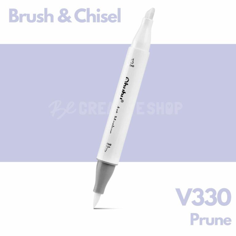 Ohuhu Alcohol based Art marker Brush & chisel - V330 Prune