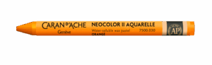 Caran d'Ache Neocolor II - wateroplosbare wax pastels - 030 Orange