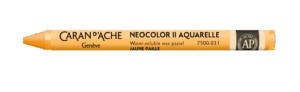 Caran d'Ache Neocolor II - wateroplosbare wax pastels - 031 Orange Yellow