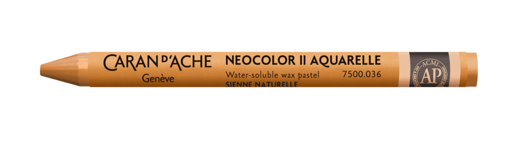 Caran d'Ache Neocolor II - wateroplosbare wax pastels - 036 Raw Siena