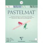 Clairefontaine - Pastelmat blok - 24 x 30 cm - 360 grams - 12 vellen mix kleuren no.5