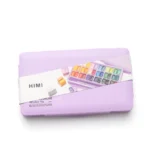 HIMI Gouache - set van 36 kleuren 12g - Twin split cups Lila + 3 penselen - Afbeelding 6