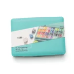 HIMI Gouache - set van 48 kleuren 12g - Twin split cups - Turquoise - Afbeelding 11