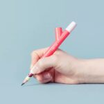 HIMI Potloodverlenger met puntenslijper Oranje