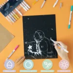 Ohuhu Gold Silver White Gelpennen - set van 12 - Afbeelding 7