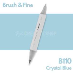 Ohuhu Alcohol based Art marker Brush & Fine - B110 Crystal Blue