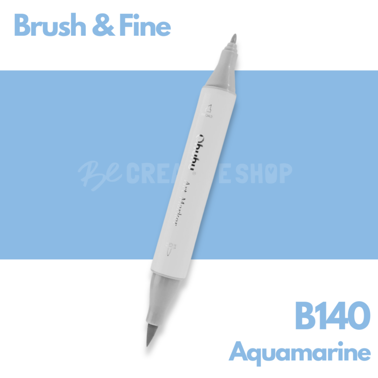 Ohuhu Alcohol based Art marker Brush & Fine - B140 Aquamarine
