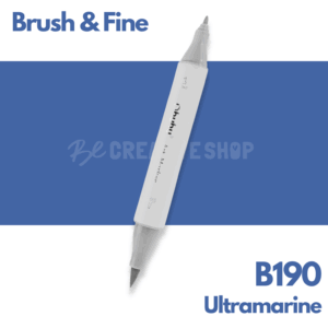 Ohuhu Alcohol based Art marker Brush & Fine - B190 Ultramarine