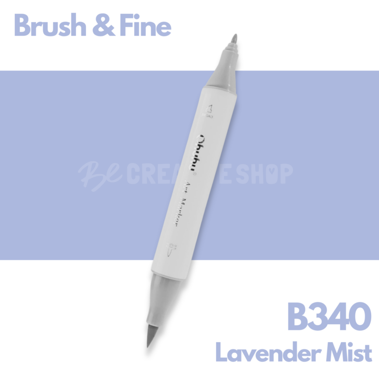 Ohuhu Alcohol based Art marker Brush & Fine - B340 Lavender Mist