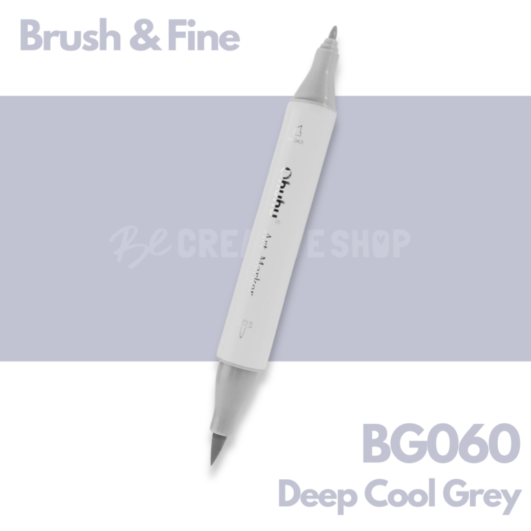 Ohuhu Alcohol based Art marker Brush & Fine - BG060 Deep Cool Grey