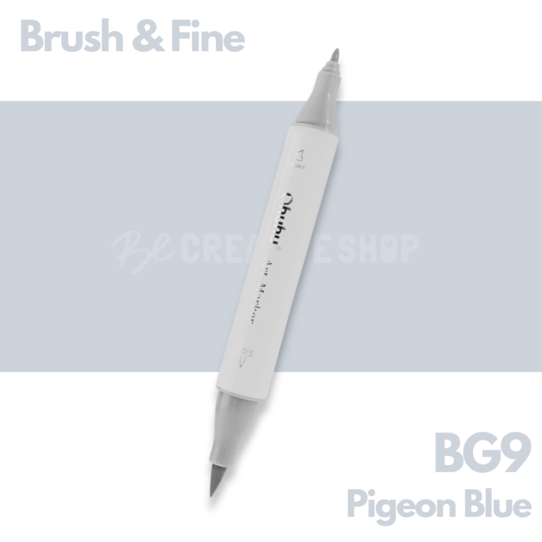 Ohuhu Alcohol based Art marker Brush & Fine - BG9 Pigeon Blue