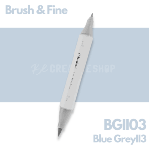 Ohuhu Alcohol based Art marker Brush & Fine - BGII03 Blue Grey II 3