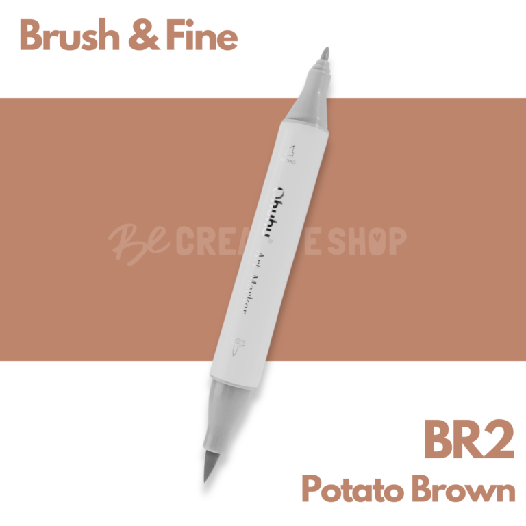 Ohuhu Alcohol based Art marker Brush & Fine - BR2 Potato Brown