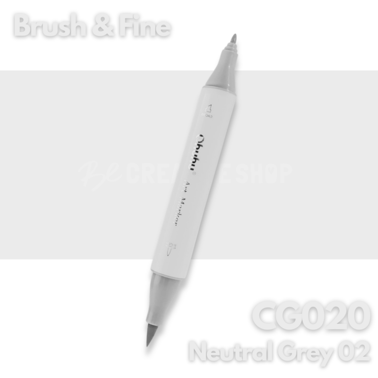 Ohuhu Alcohol based Art marker Brush & Fine - CG020 Neutral Grey 02