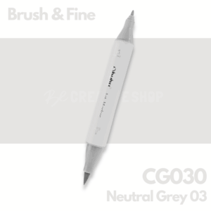 Ohuhu Alcohol based Art marker Brush & Fine - CG030 Neutral Grey 03