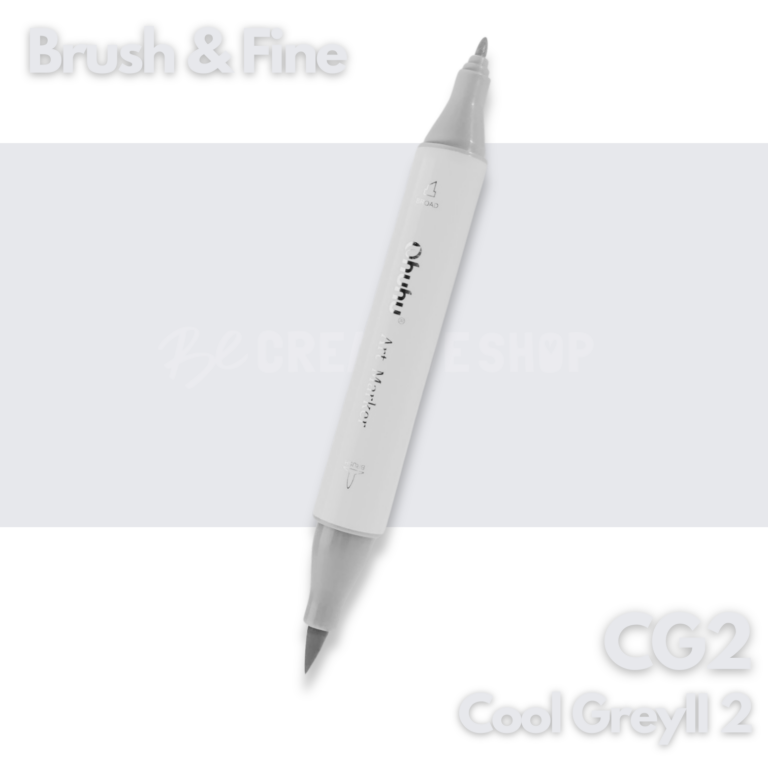 Ohuhu Alcohol based Art marker Brush & Fine - CG2 Cool Grey II 2