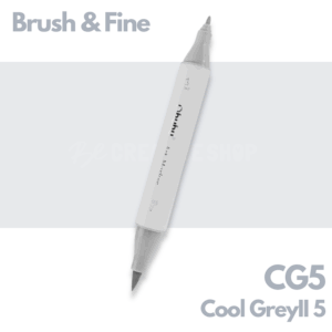 Ohuhu Alcohol based Art marker Brush & Fine - CG5 Cool Grey II 5