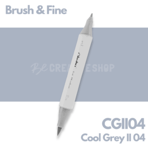 Ohuhu Alcohol based Art marker Brush & Fine - CGII04 Cool Grey II 4