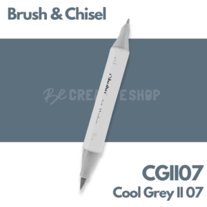 Ohuhu Alcohol based Art marker Brush & Fine - CGII07 Cool Grey II 7