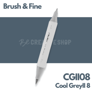 Ohuhu Alcohol based Art marker Brush & Fine - CGII08 Cool Grey II 8