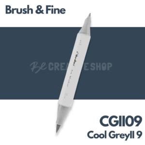 Ohuhu Alcohol based Art marker Brush & Fine - CGII09 Cool Grey II 9