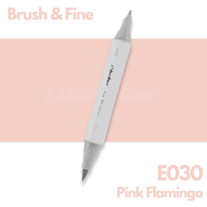 Ohuhu Alcohol based Art marker Brush & Fine - E030 Pink Flamingo