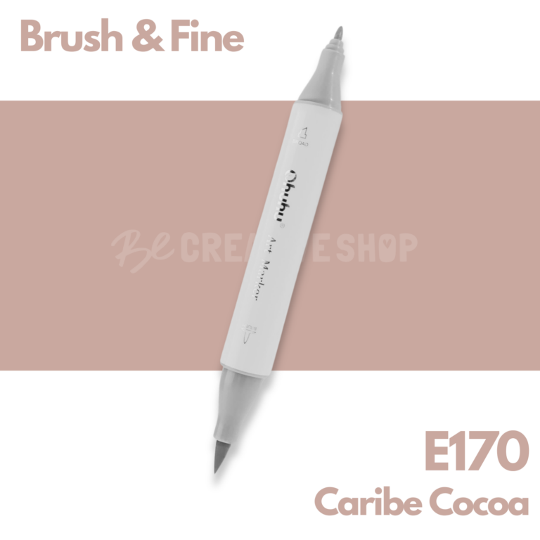 Ohuhu Alcohol based Art marker Brush & Fine - E170 Caribe Cocoa
