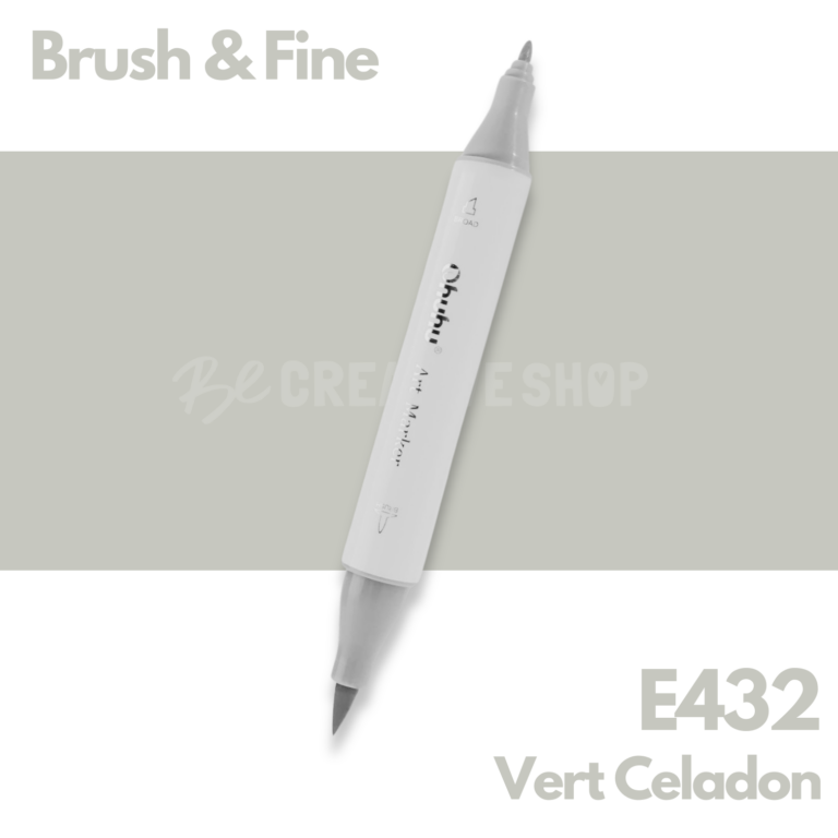 Ohuhu Alcohol based Art marker Brush & Fine - E432 Vert Celadon