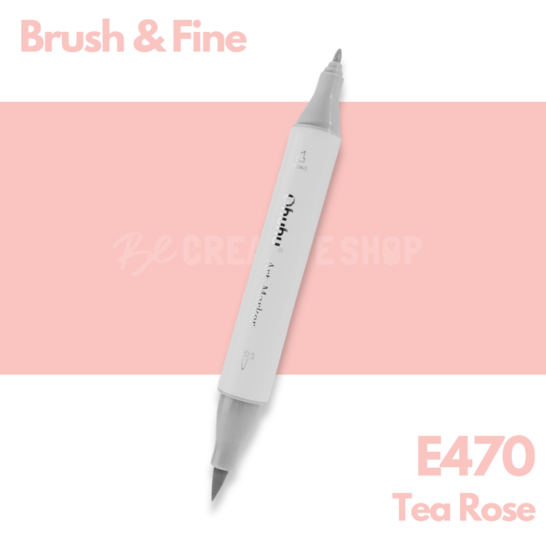 Ohuhu Alcohol based Art marker Brush & Fine - E470 Tea Rose