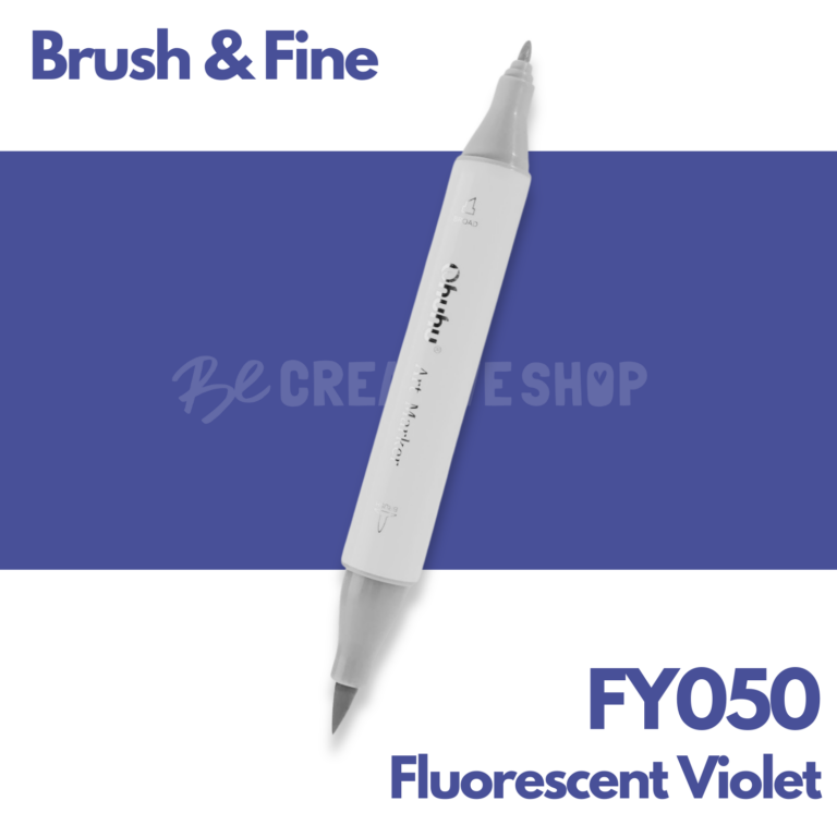 Ohuhu Alcohol based Art marker Brush & Fine - FY050 Fluorescent Violet