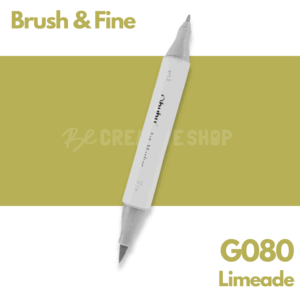Ohuhu Alcohol based Art marker Brush & Fine - G080 Limeade
