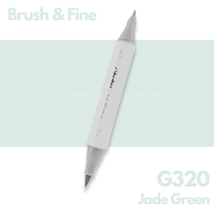 Ohuhu Alcohol based Art marker Brush & Fine - G320 Jade Green